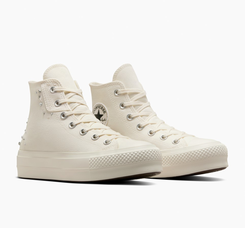 Chuck Taylor All Star Lift Platform Pearls & Studs