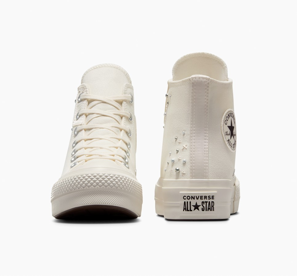 Chuck Taylor All Star Lift Platform Pearls & Studs