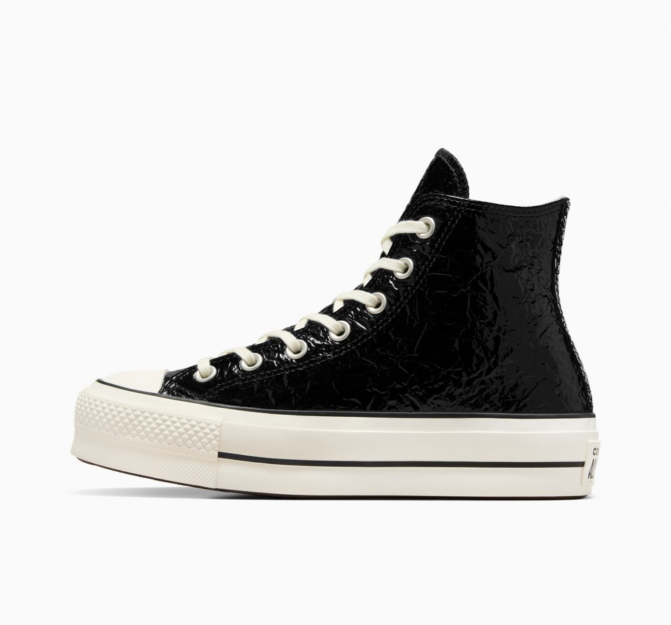 Chuck Taylor All Star Lift Platform Crinkled Leather
