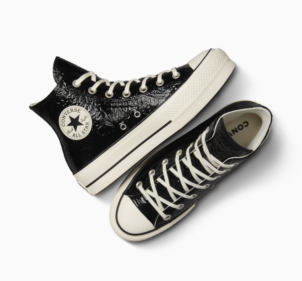 Chuck Taylor All Star Lift Platform Crinkled Leather