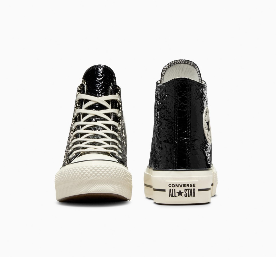 Chuck Taylor All Star Lift Platform Crinkled Leather