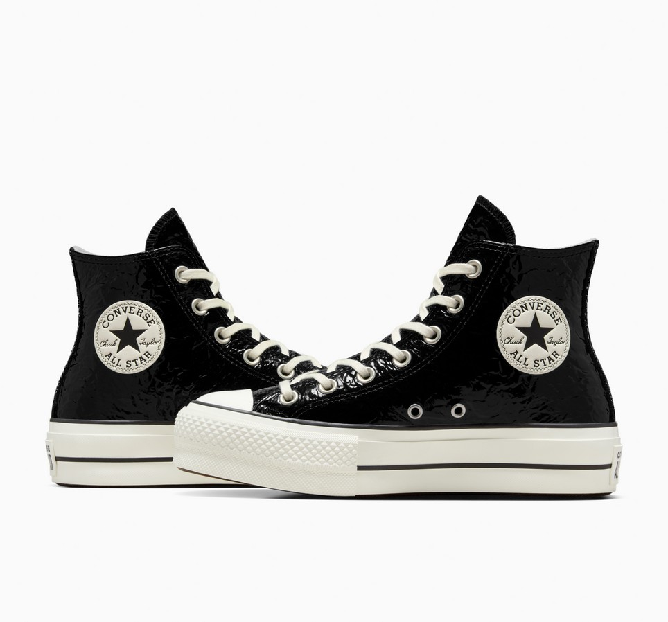 Chuck Taylor All Star Lift Platform Crinkled Leather