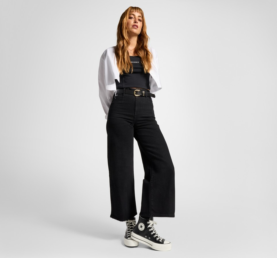 Chuck Taylor All Star Lift Platform Crinkled Leather
