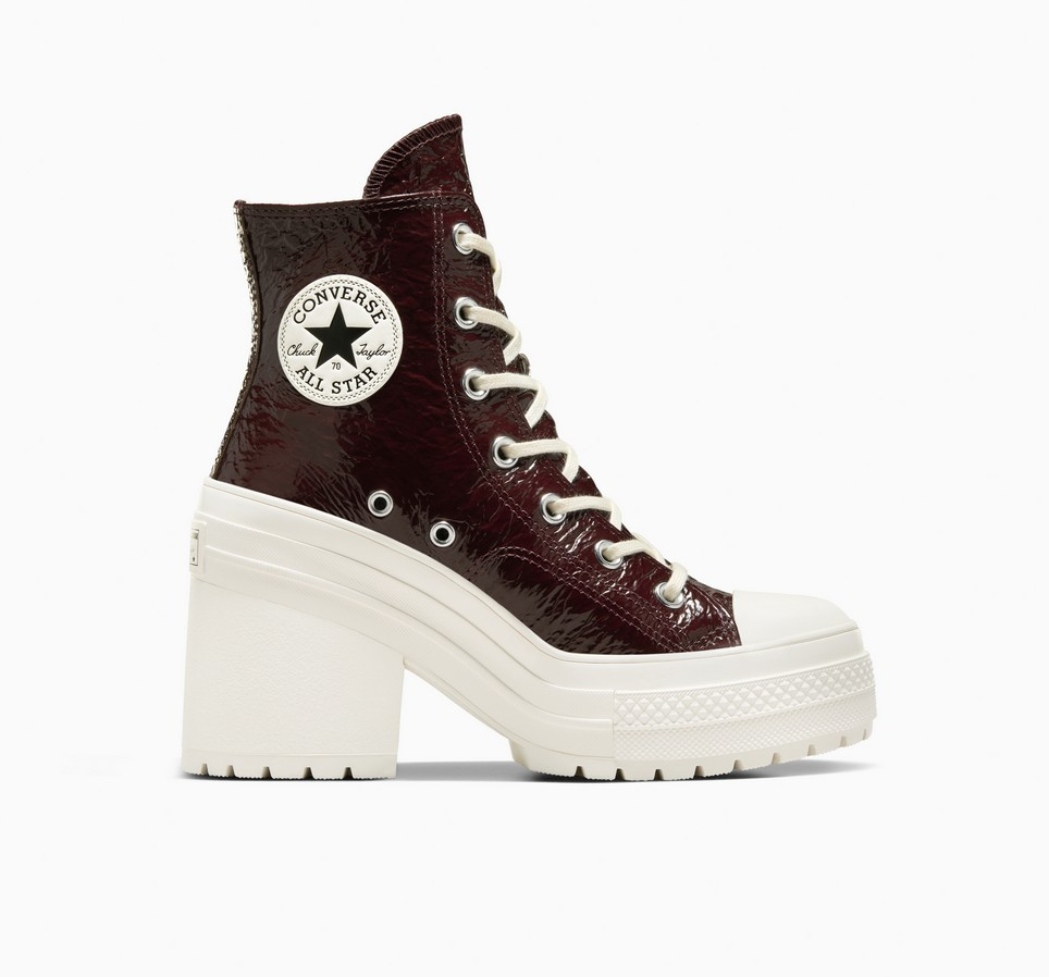 Chuck 70 De Luxe Heel Crinkle Leather
