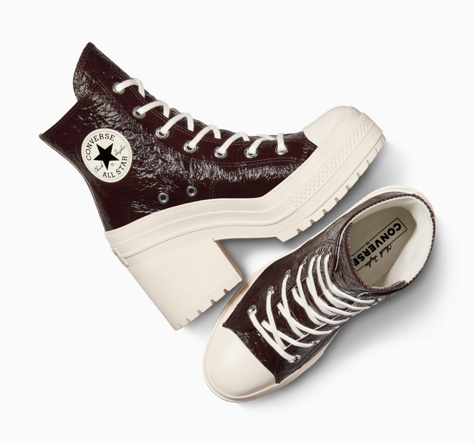 Chuck 70 De Luxe Heel Crinkle Leather