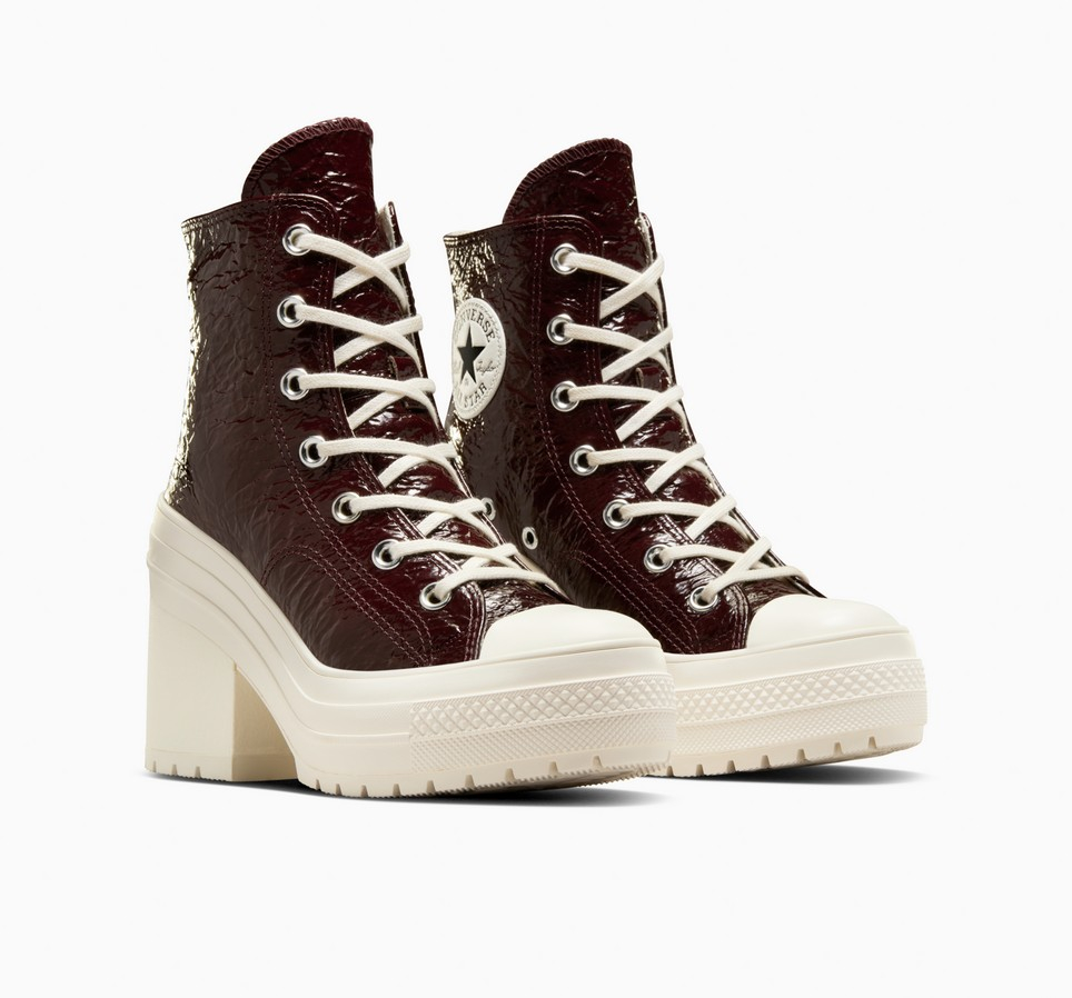 Chuck 70 De Luxe Heel Crinkle Leather