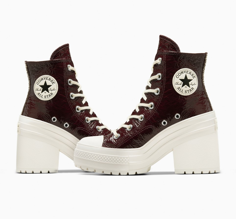 Chuck 70 De Luxe Heel Crinkle Leather