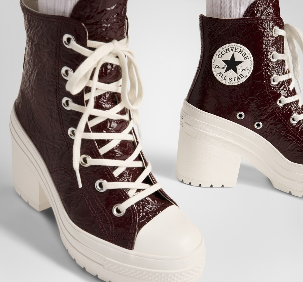 Chuck 70 De Luxe Heel Crinkle Leather