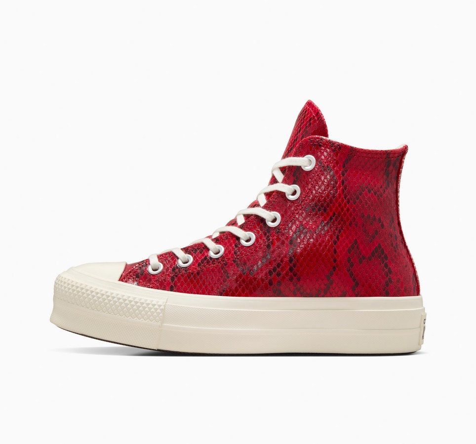 Chuck Taylor All Star Lift Platform Snakeskin Print