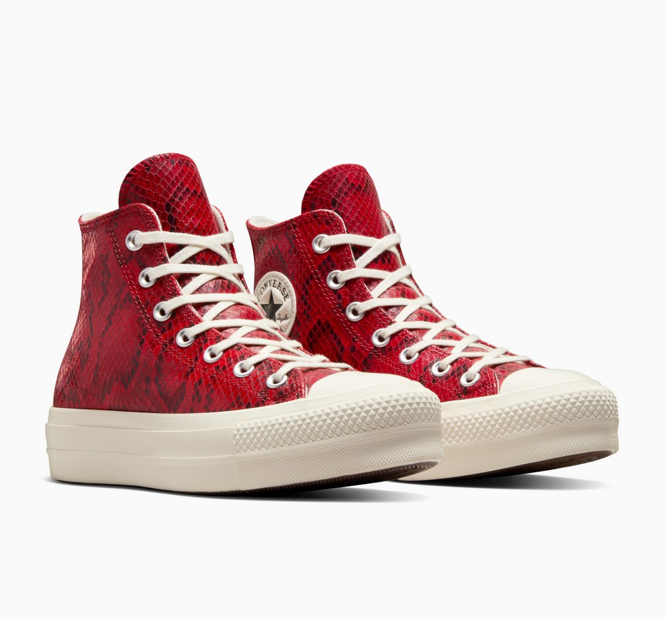 Chuck Taylor All Star Lift Platform Snakeskin Print