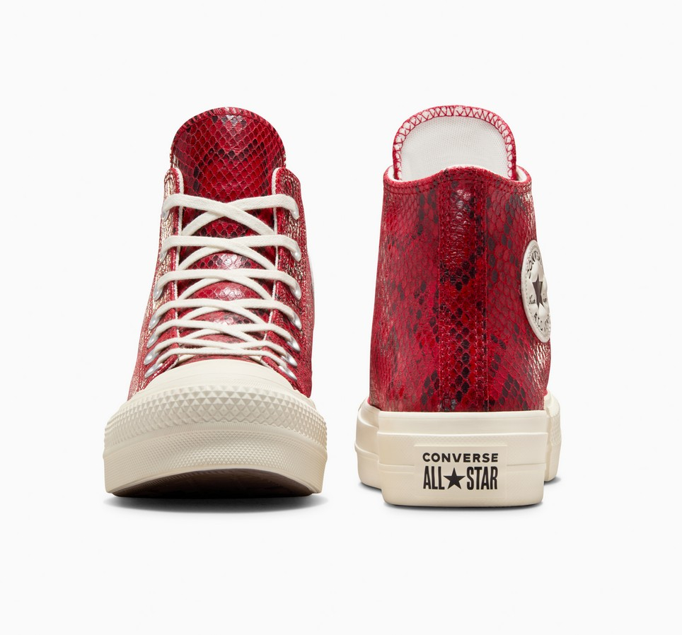 Chuck Taylor All Star Lift Platform Snakeskin Print