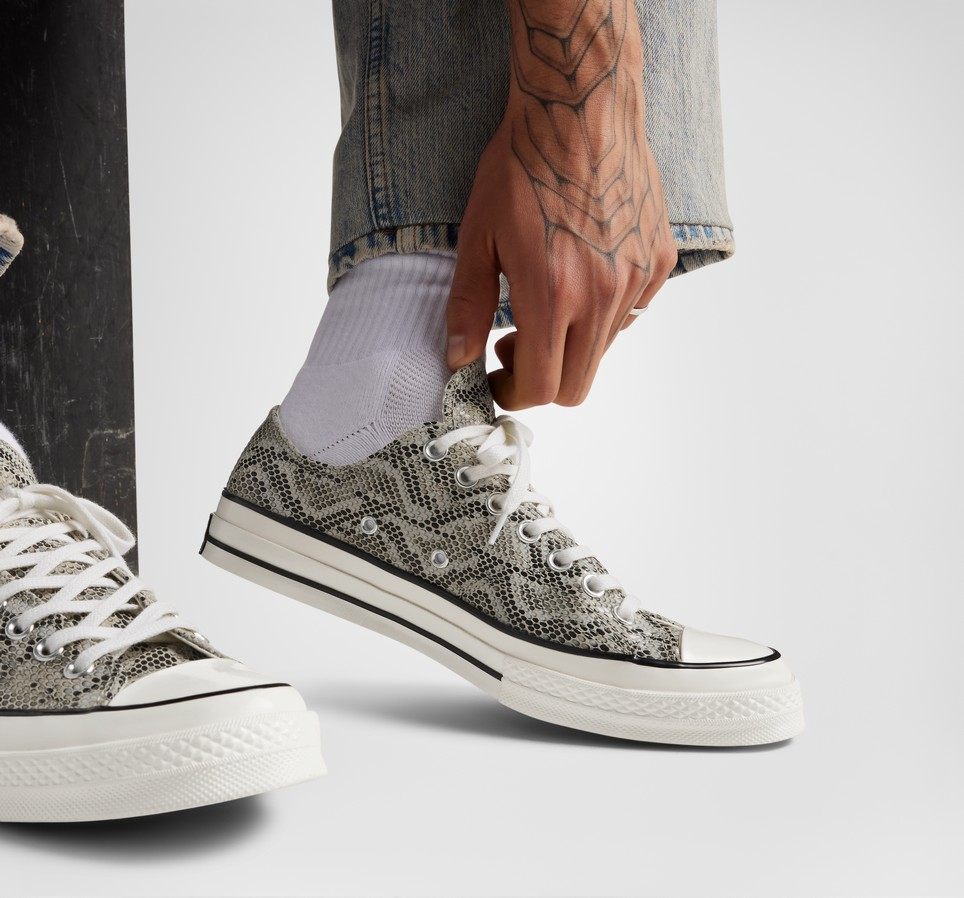 Chuck 70 Faux Snakeskin Low Top