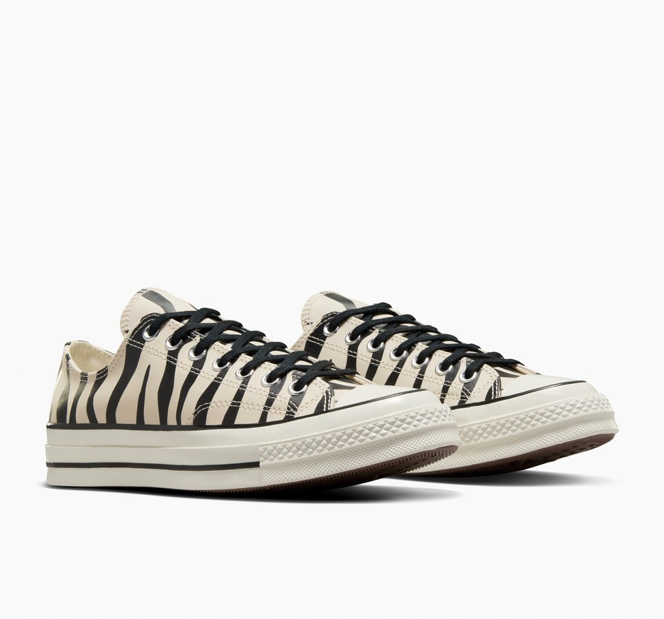 Glow-In-The-Dark Zebra Print