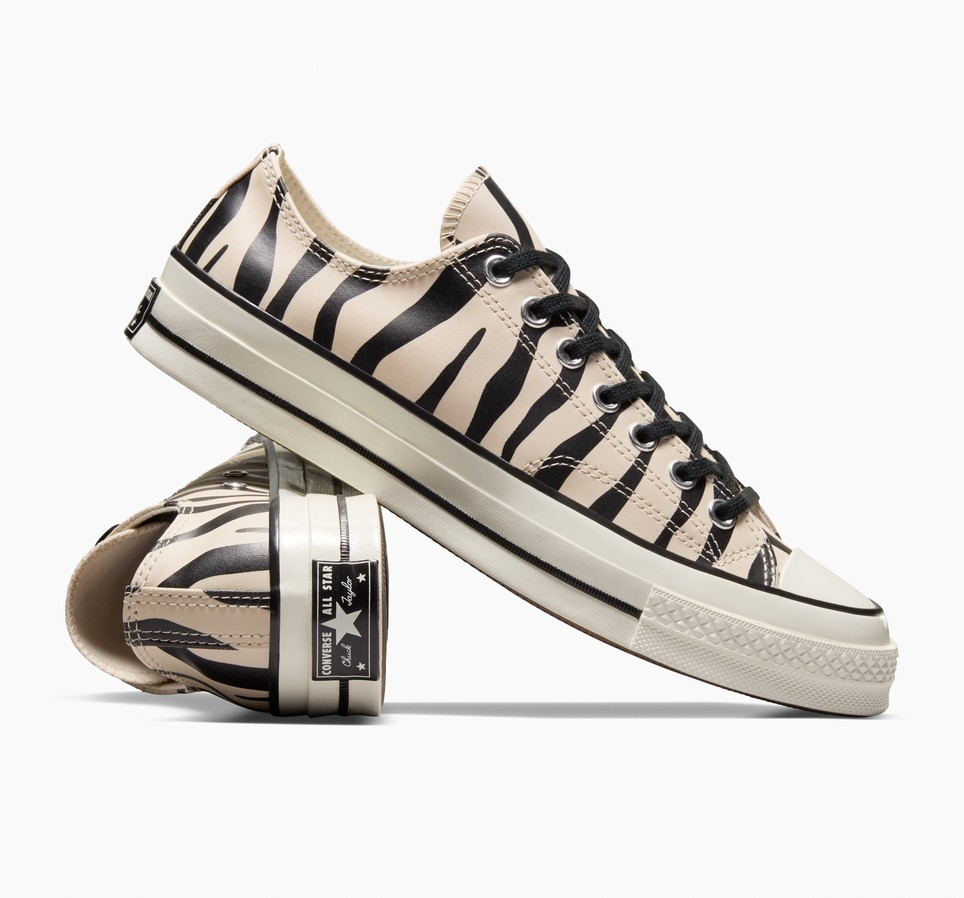 Glow-In-The-Dark Zebra Print