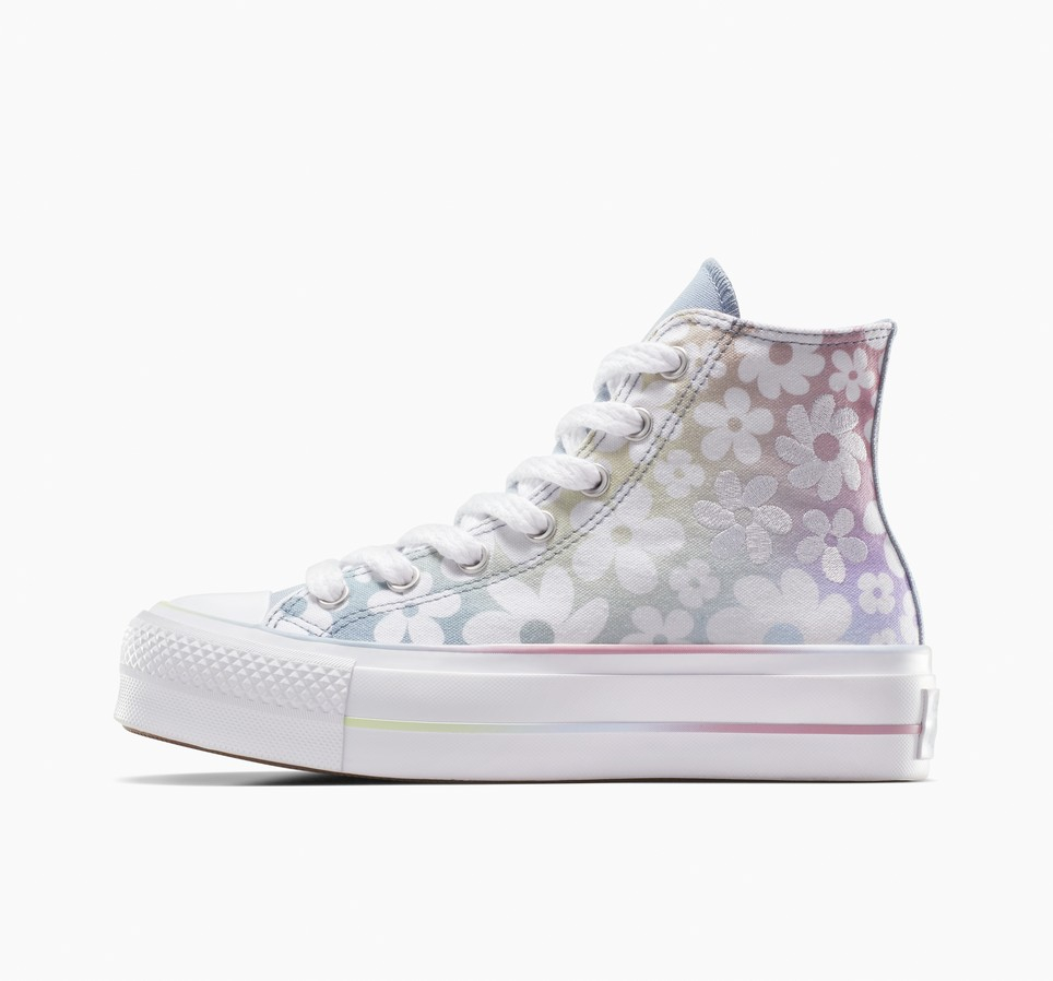 Chuck Taylor All Star Lift Platform Gradient Flowers
