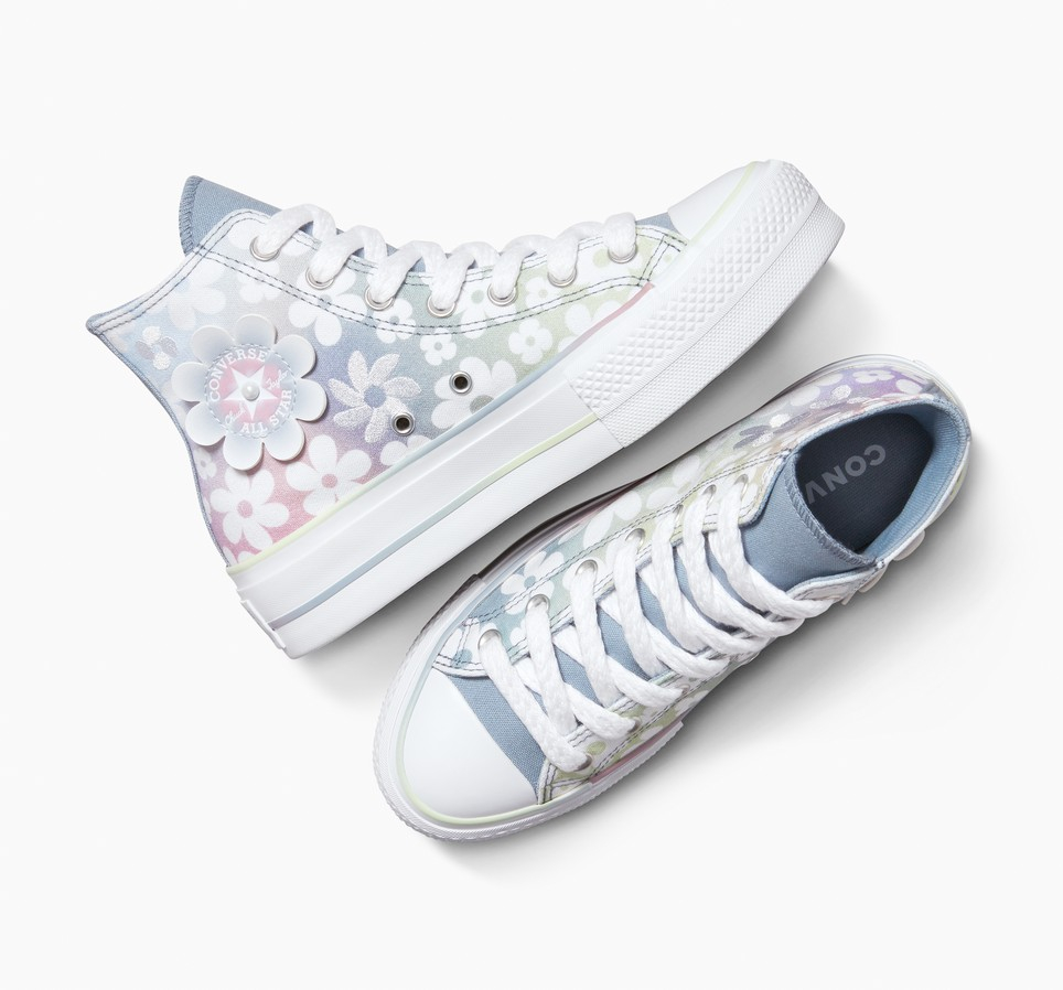 Chuck Taylor All Star Lift Platform Gradient Flowers