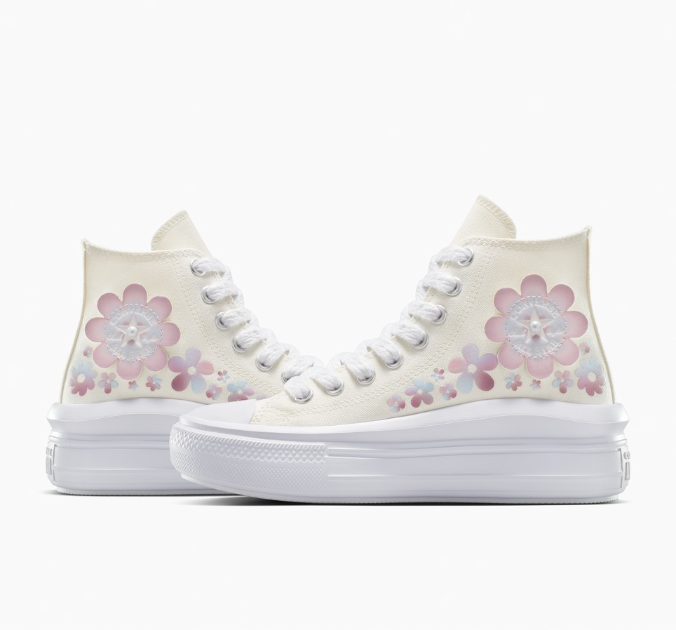 Chuck Taylor All Star Move Platform Petals & Pearls