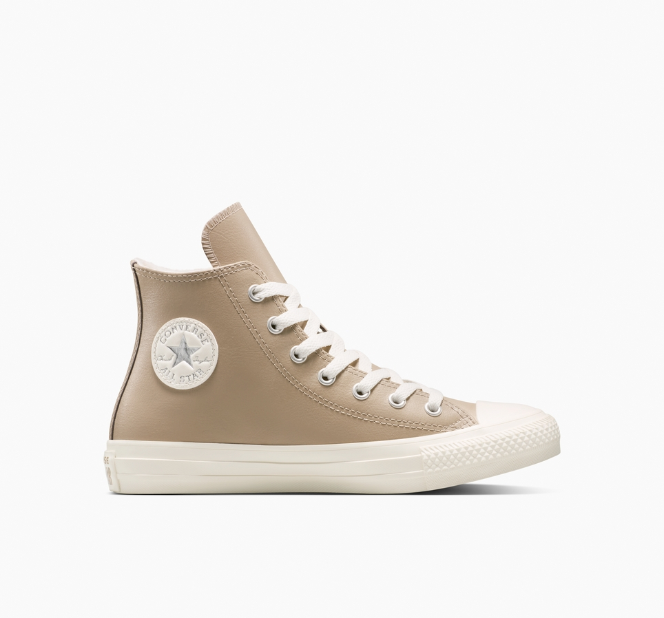 Chuck Taylor All Star Leather + Fuzzy-Lining