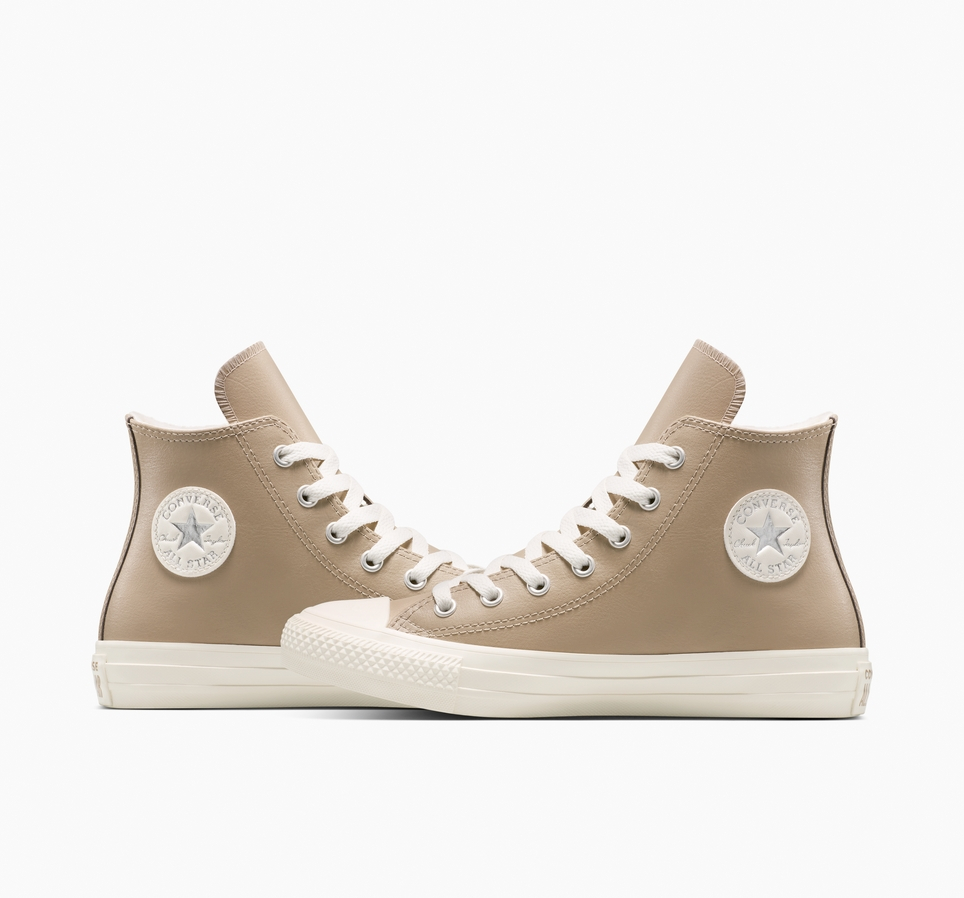 Chuck Taylor All Star Leather + Fuzzy-Lining
