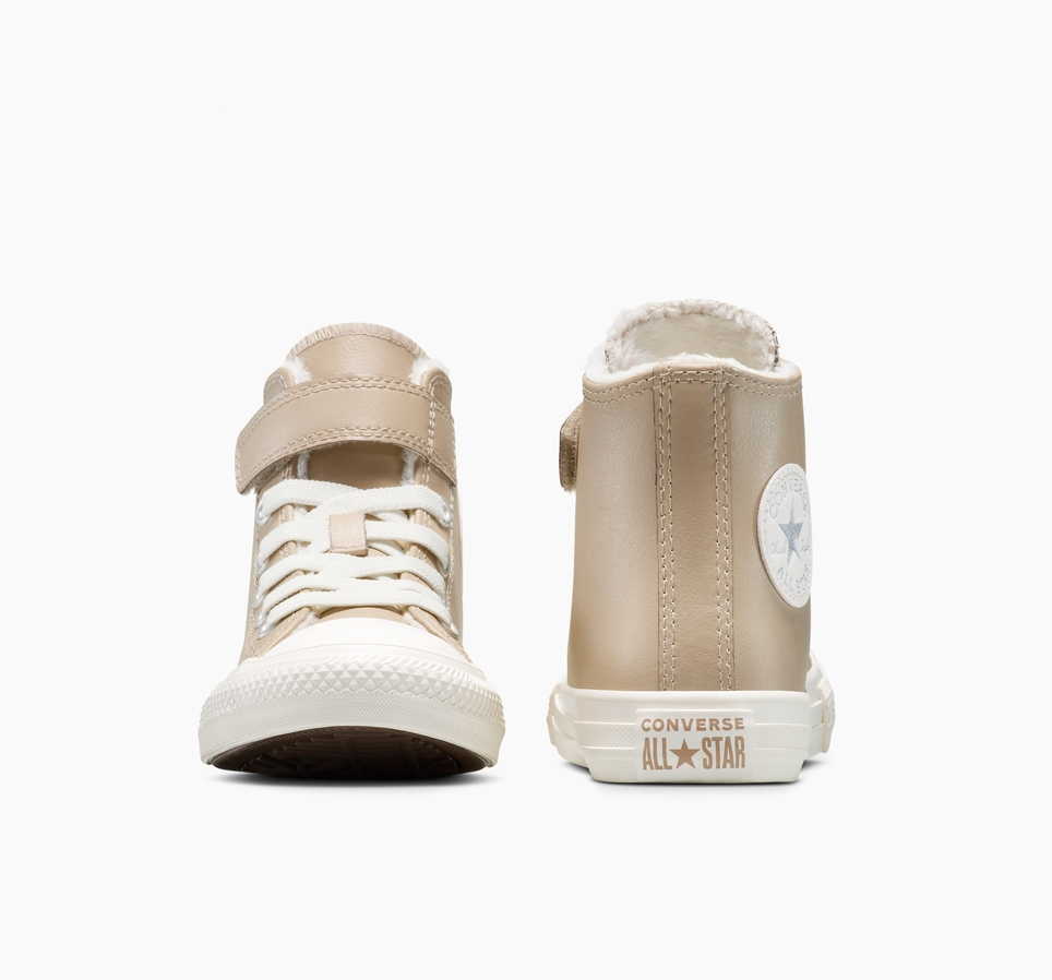 Chuck Taylor All Star Leather + Fuzzy-Lining Easy On