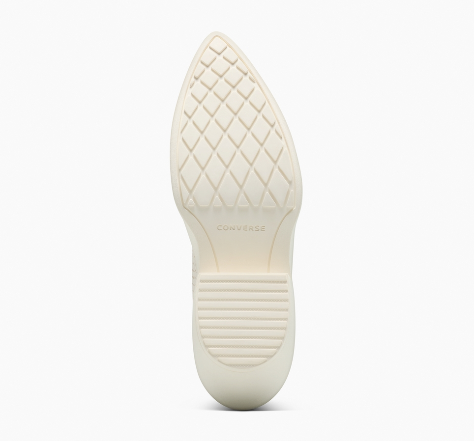 Chuck 70 De Luxe Pointed Platform Woven Leather