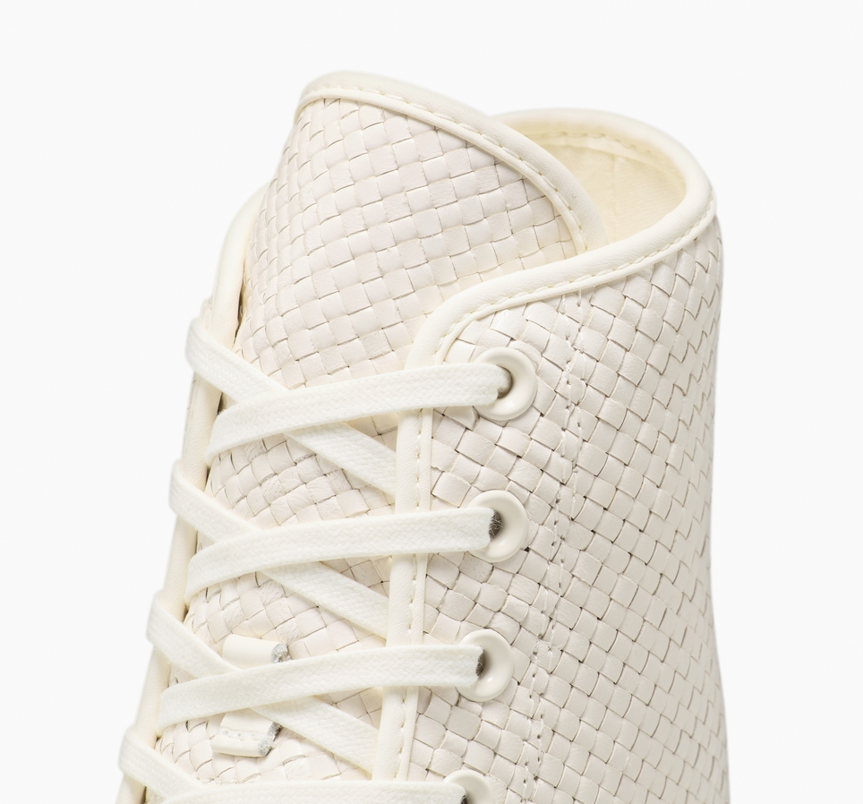 Chuck 70 De Luxe Pointed Platform Woven Leather
