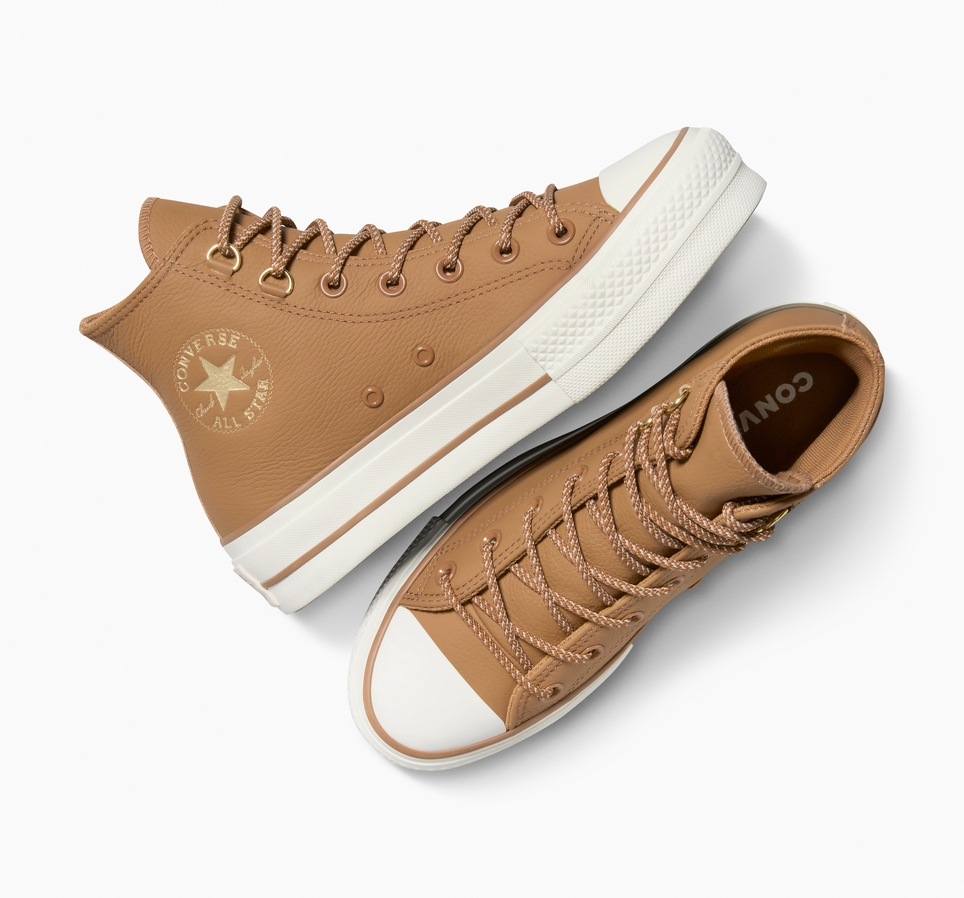 Chuck Taylor All Star Lift Platform Glam Leather
