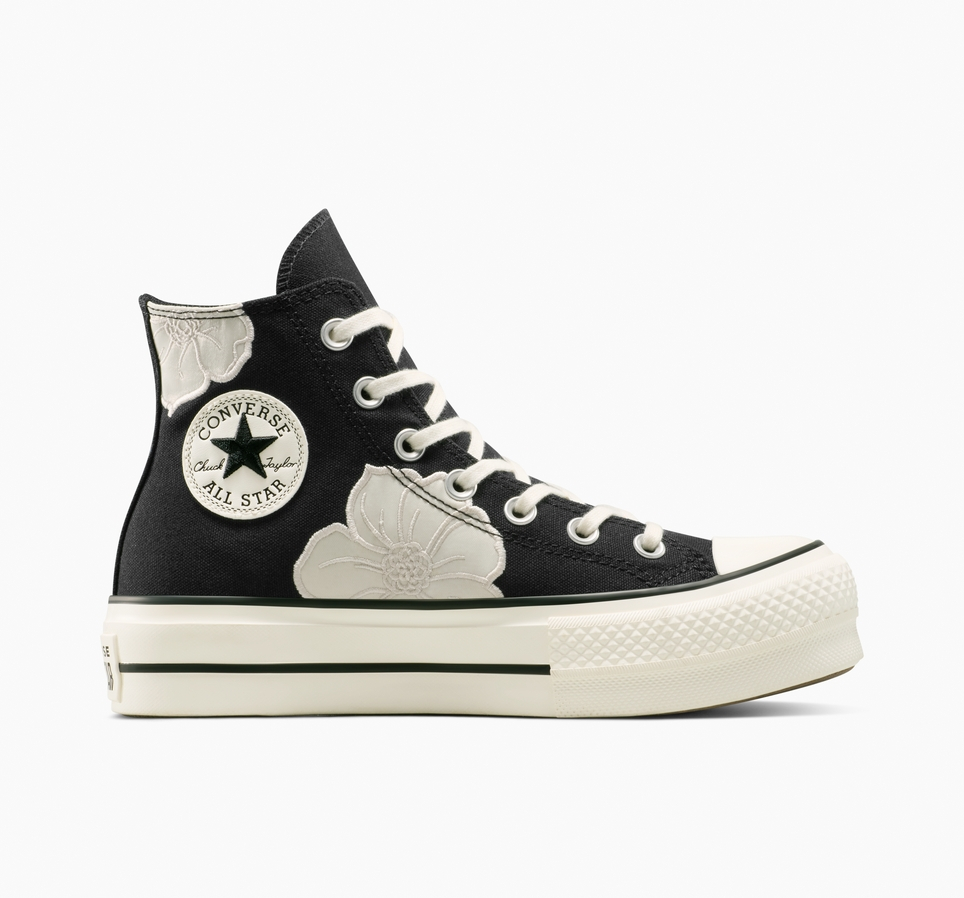 Chuck Taylor All Star Lift Platform Flowers