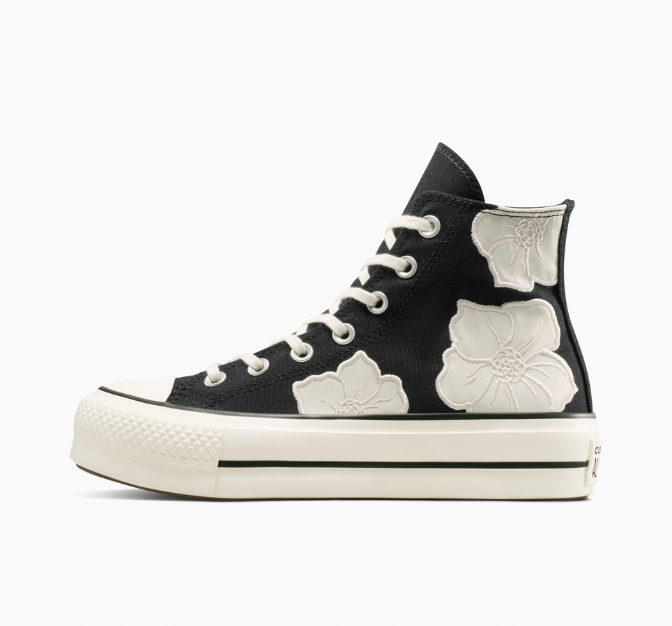Chuck Taylor All Star Lift Platform Flowers