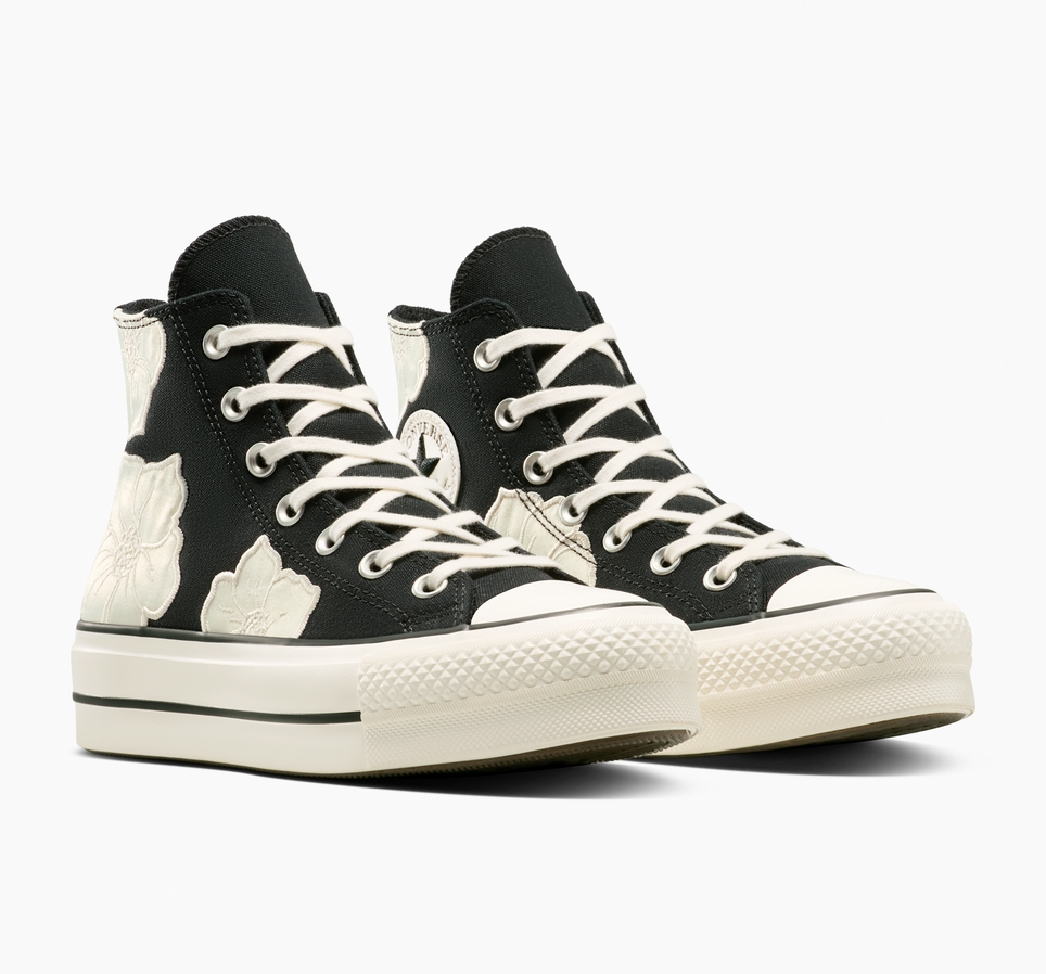 Chuck Taylor All Star Lift Platform Flowers