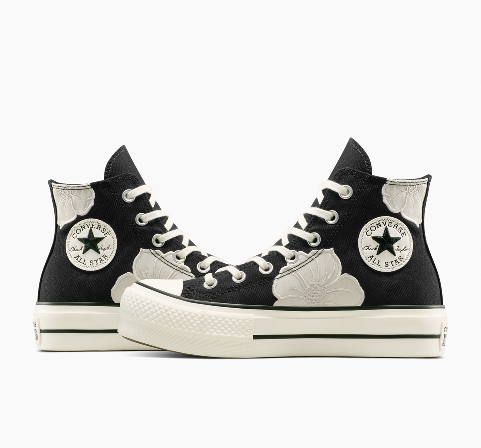 Chuck Taylor All Star Lift Platform Flowers