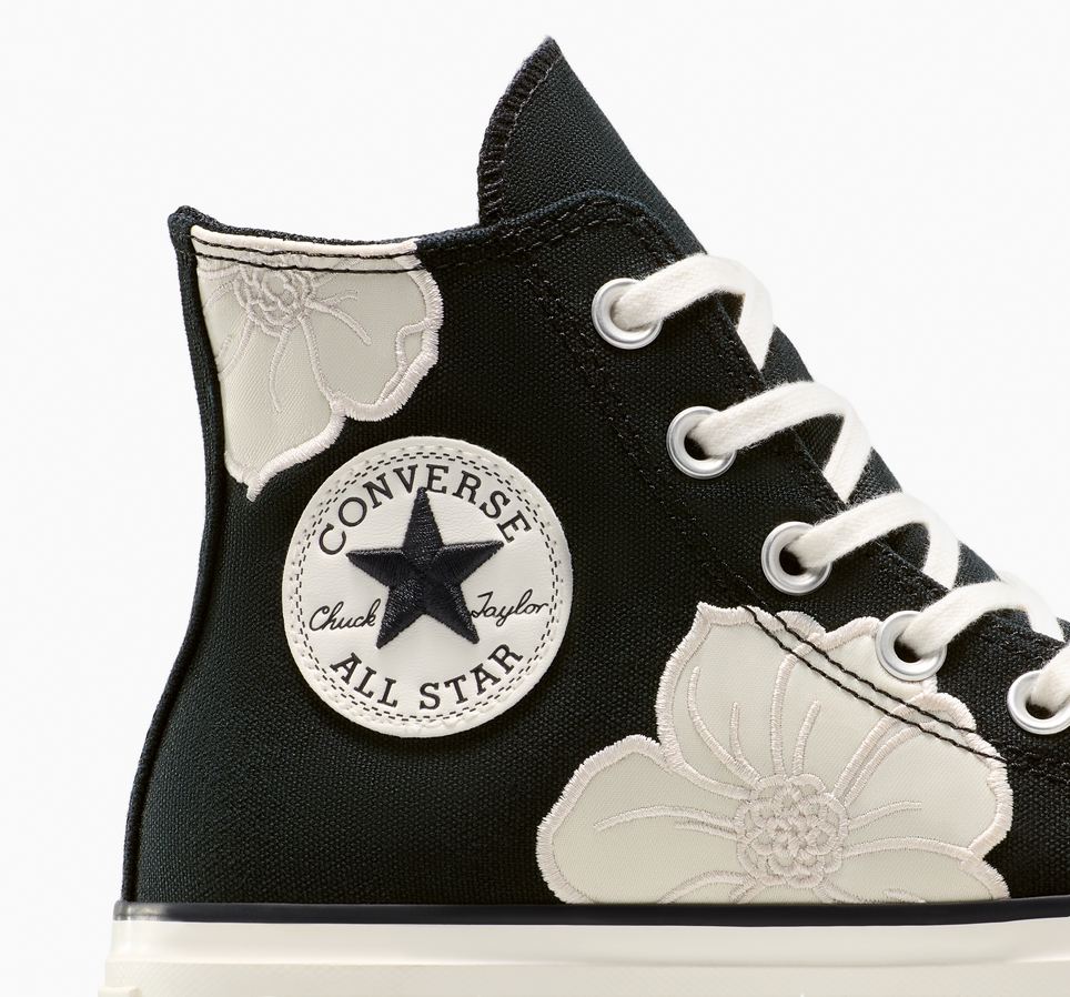 Chuck Taylor All Star Lift Platform Flowers