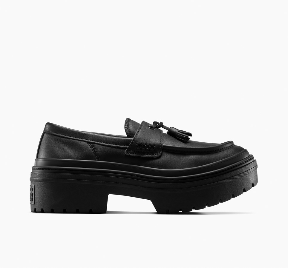 Chuck Taylor All Star Lugged Heel Loafer Platform Leather