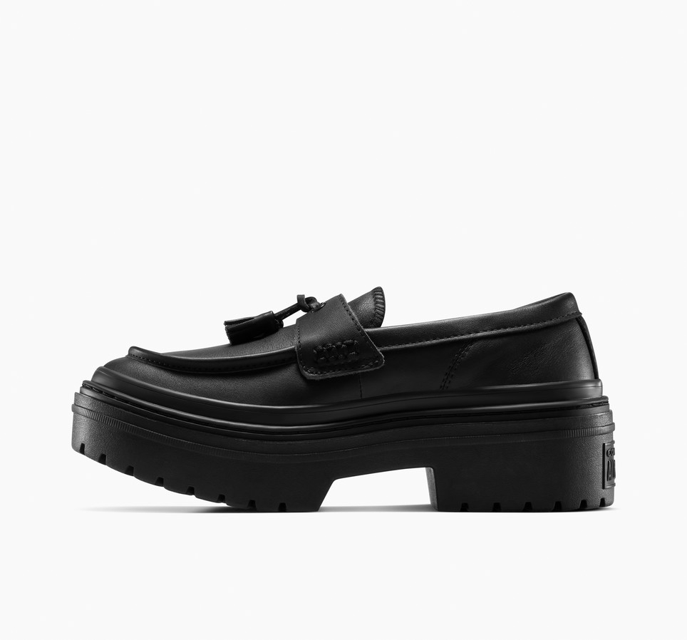 Chuck Taylor All Star Lugged Heel Loafer Platform Leather