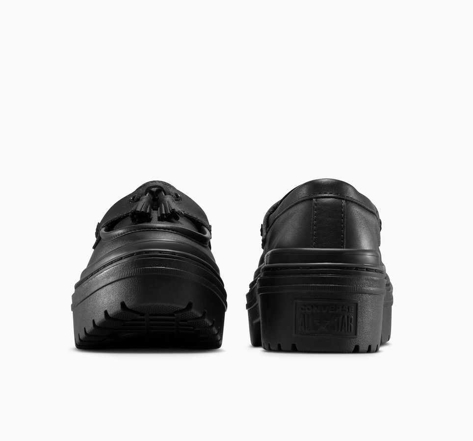 Chuck Taylor All Star Lugged Heel Loafer Platform Leather