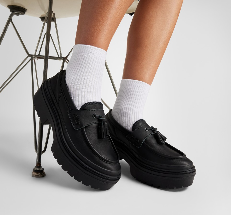 Chuck Taylor All Star Lugged Heel Loafer Platform Leather