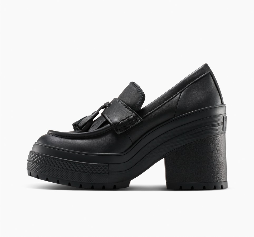 Chuck 70 De Luxe Heel Loafer Platform Leather