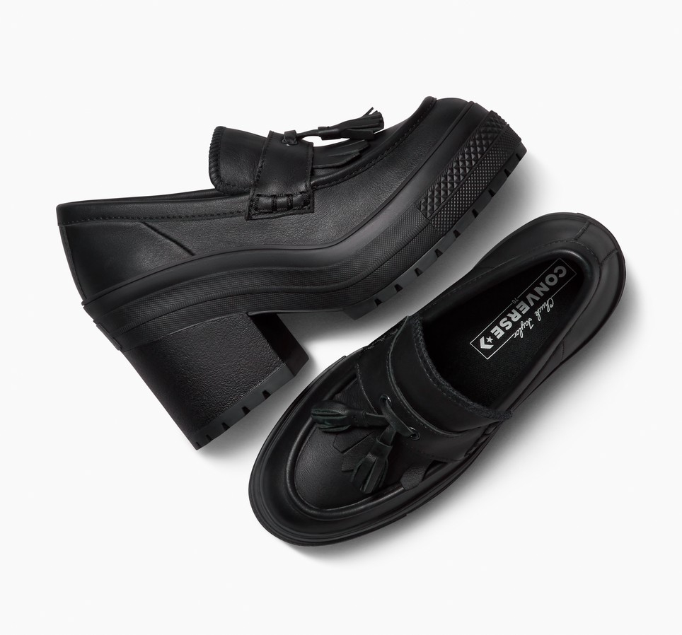 Chuck 70 De Luxe Heel Loafer Platform Leather