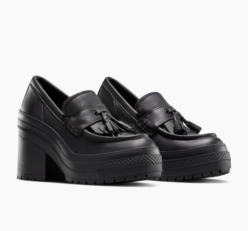 Chuck 70 De Luxe Heel Loafer Platform Leather