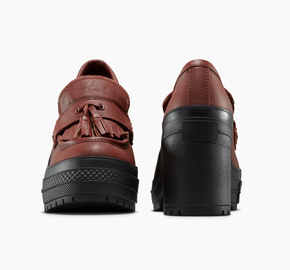 Chuck 70 De Luxe Heel Loafer Platform Leather