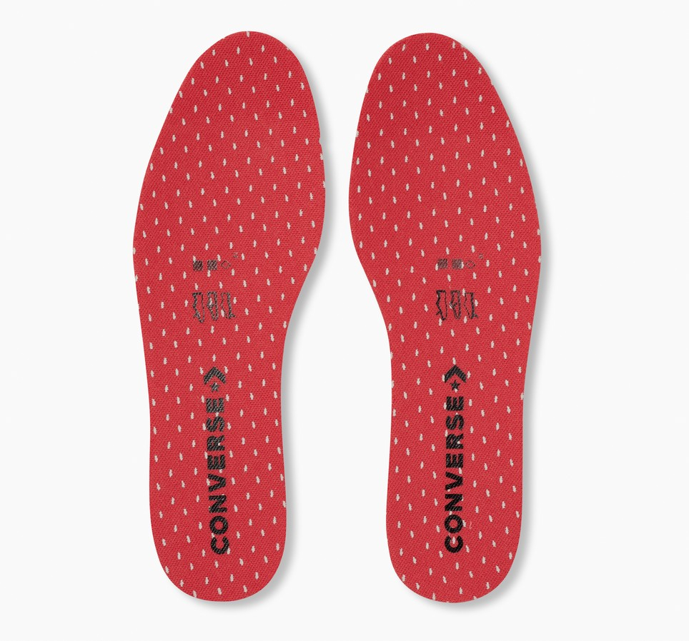 Chuck Taylor All Star Lift Platform Embroidered Strawberries