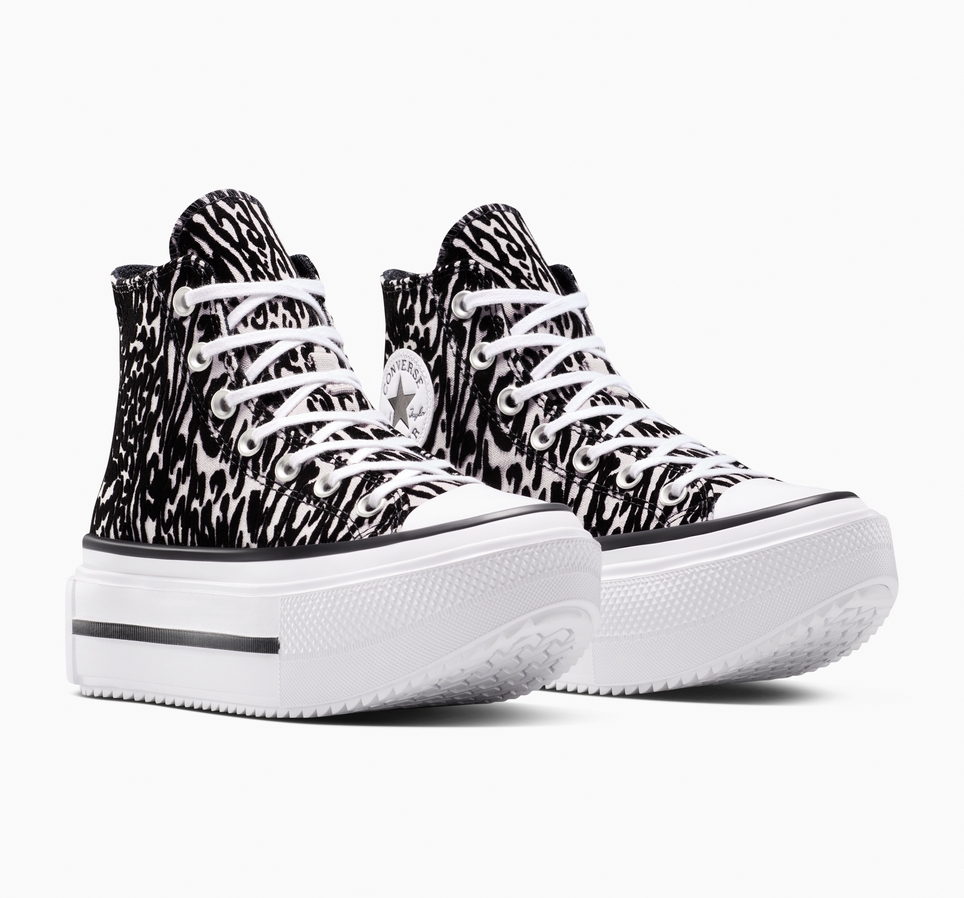 Chuck Taylor All Star Lift Double Stack Platform Leopard