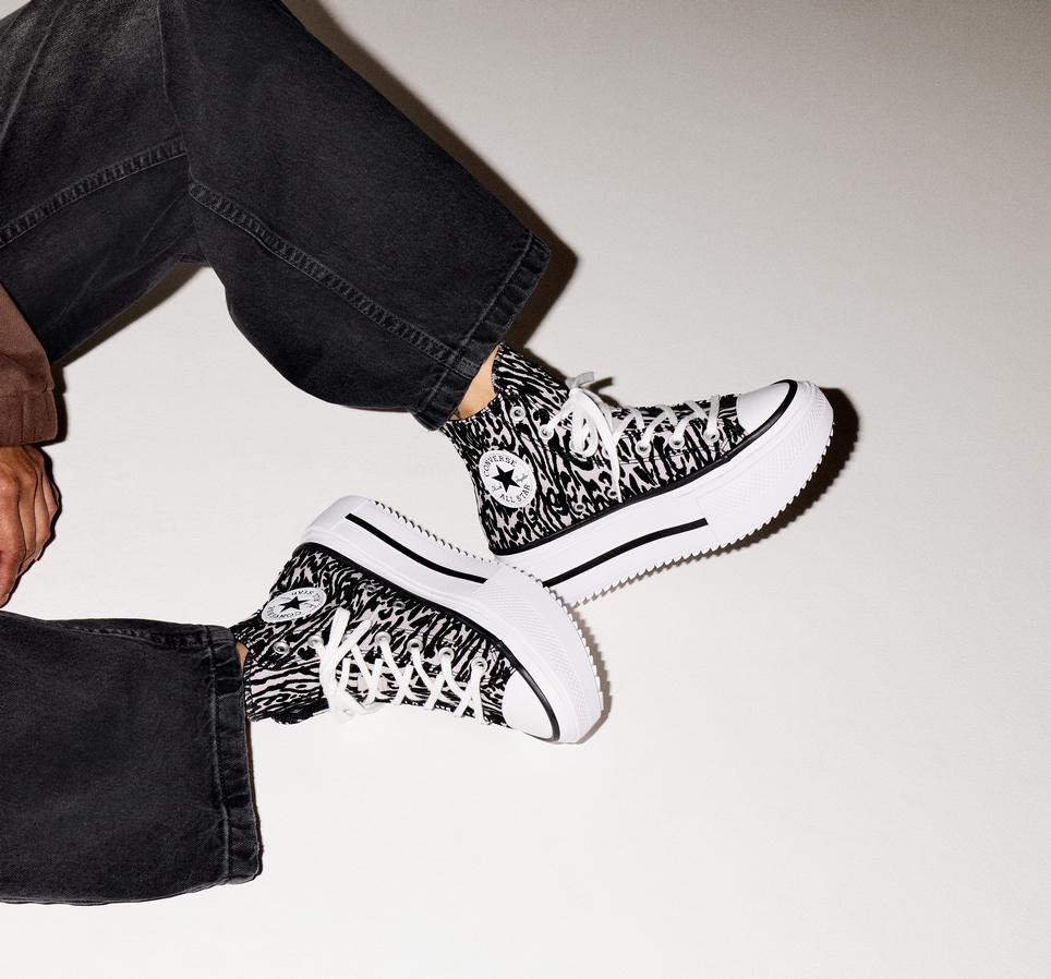 Chuck Taylor All Star Lift Double Stack Platform Leopard