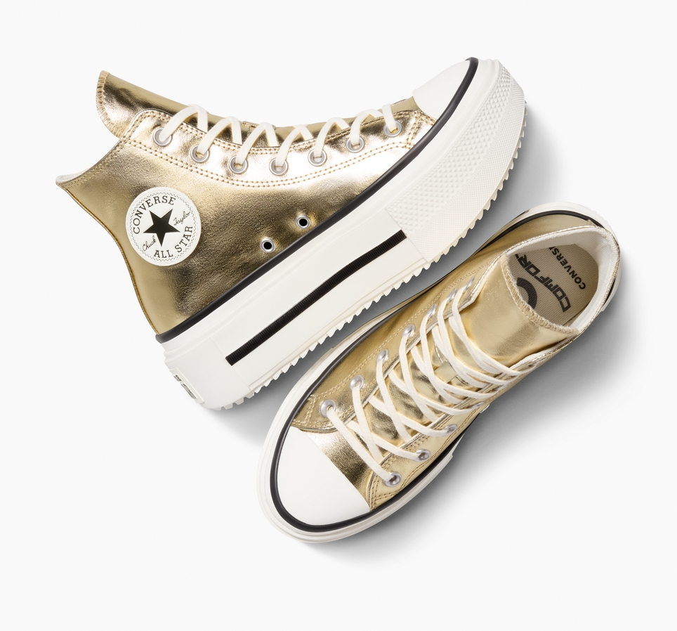 Chuck Taylor All Star Lift Double Stack Metallic