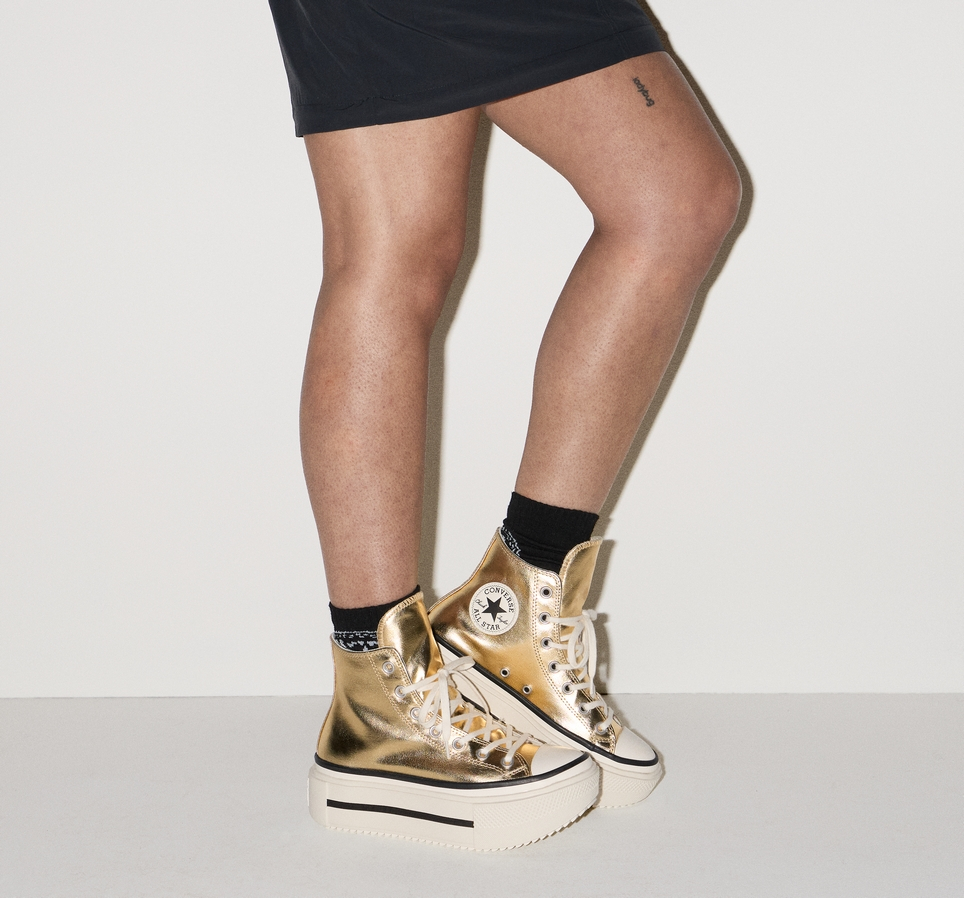 Chuck Taylor All Star Lift Double Stack Metallic