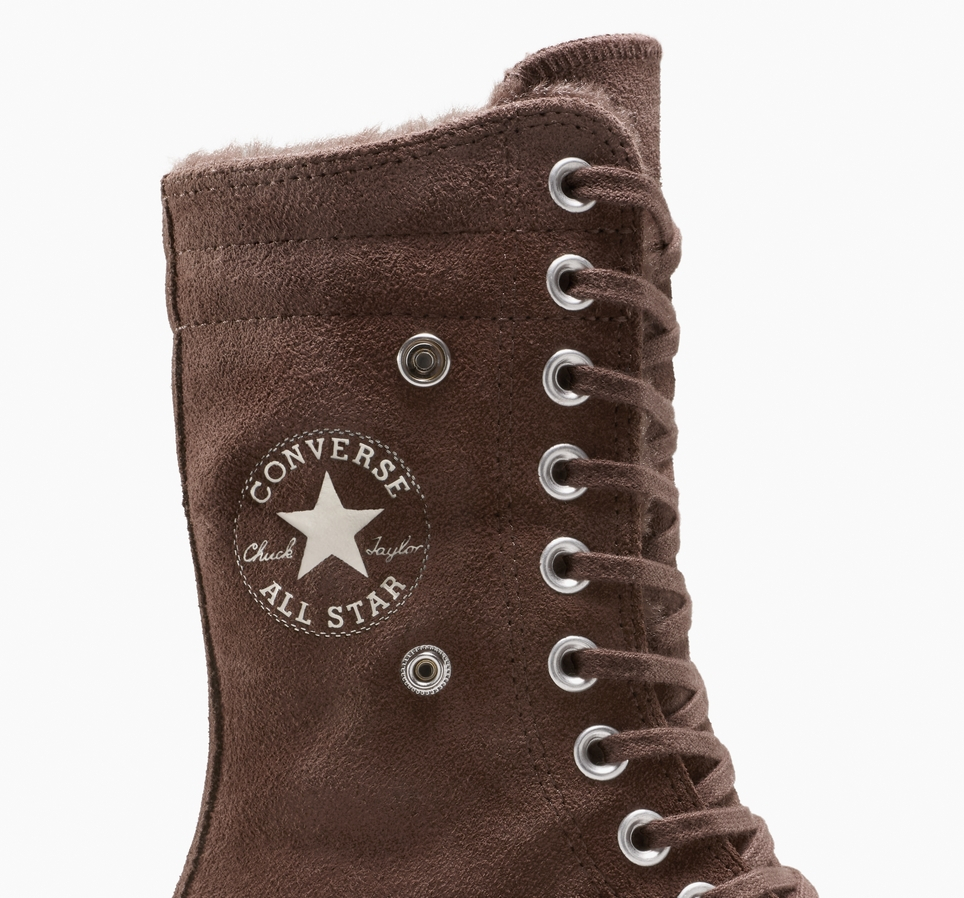 Chuck Taylor All Star Fold-Over Lift Platform XHi Faux Fur