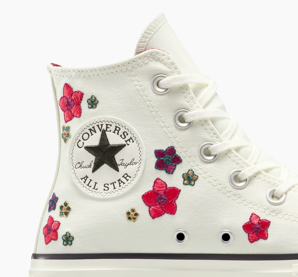 Chuck Taylor All Star Lift Platform Flowers