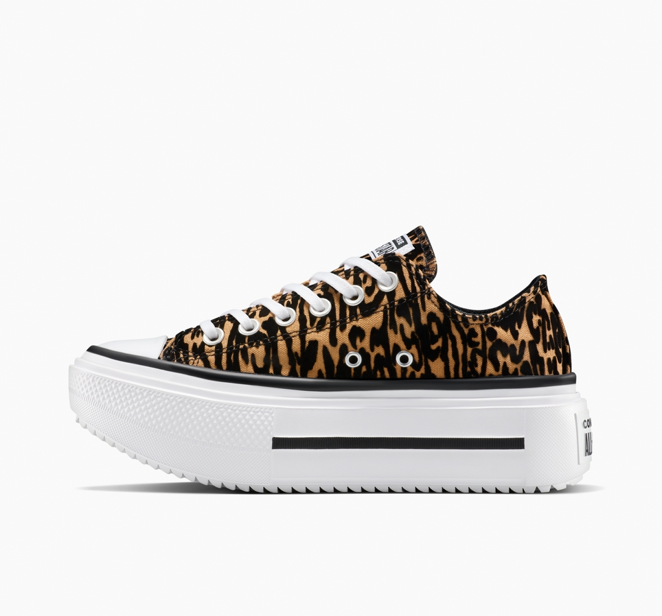 Chuck Taylor All Star Lift Double Stack Platform Leopard