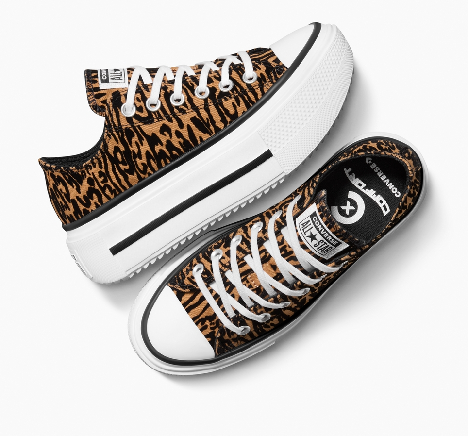 Chuck Taylor All Star Lift Double Stack Platform Leopard