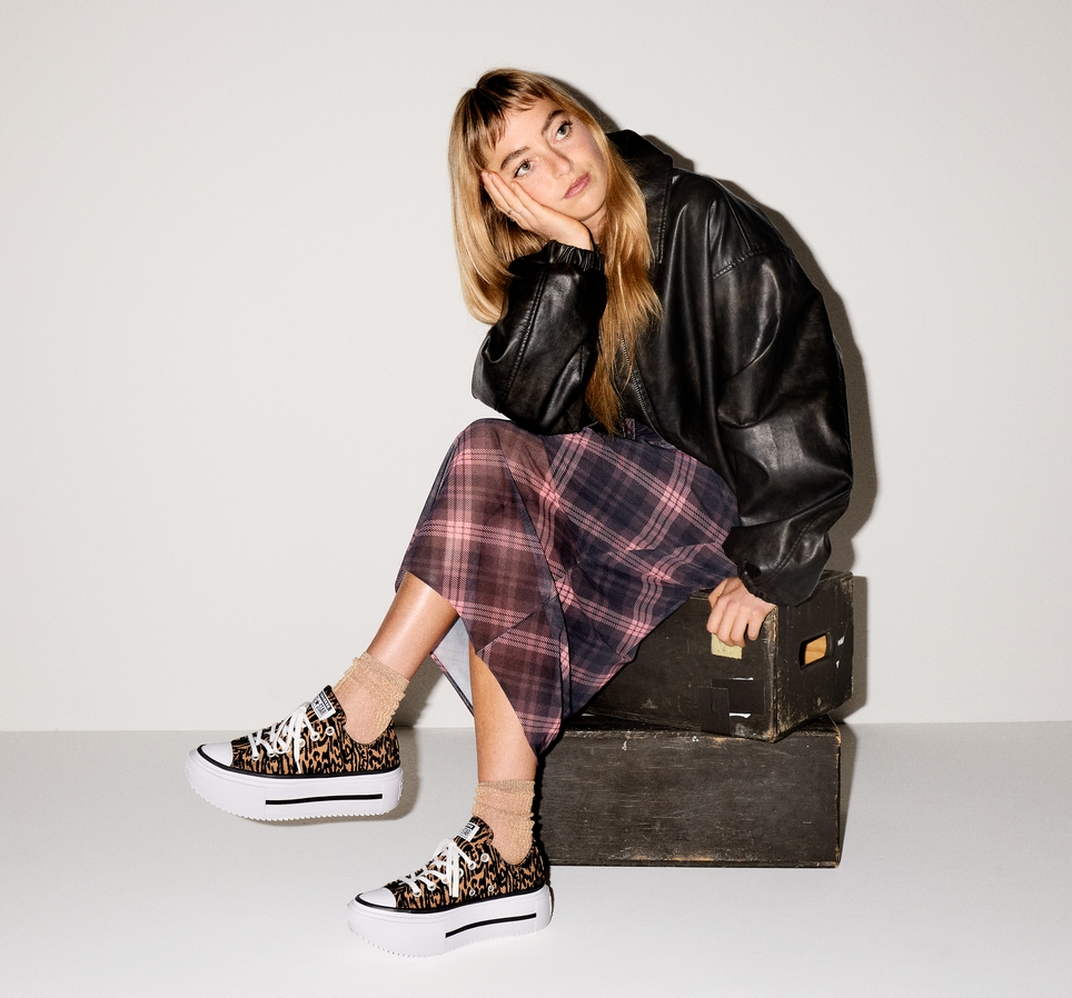 Chuck Taylor All Star Lift Double Stack Platform Leopard